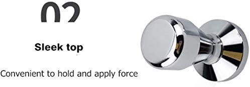 Tamper, Portafilter Tamper, Espresso Tamper, 51 mm, Stainless Steel (Tamper 51 mm) - Image 5