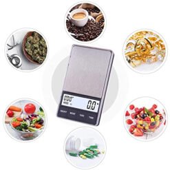 Scales with Timer, Coffee Scales Digital LED Display, Precise Graduation, Barista Scale, Exact Precision Scales with Timer (Pocket) - Image 4