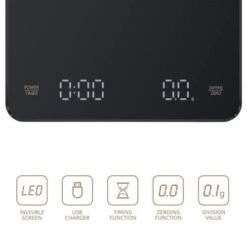 Scales with Timer, Coffee Scales Digital LED Display, Precise Graduation, Barista Scale, Exact Precision Scales with Timer (Pocket) - Image 15