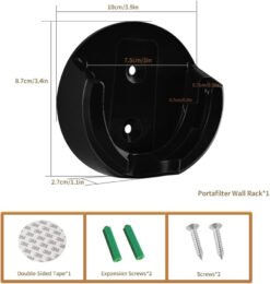 Portafilter Wall Rack 58 mm Black - Image 2