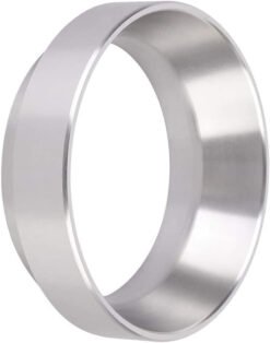 Dosing Ring 58 mm for Portafilter, Espresso Funnel for E61 Portafilter, Coffee Funnel for Exact Dosage, Coffee Dosing Ring (58)