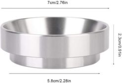 Dosing Ring 58 mm for Portafilter, Espresso Funnel for E61 Portafilter, Coffee Funnel for Exact Dosage, Coffee Dosing Ring (58) - Image 2