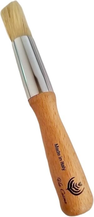 Cepillo de Limpieza para Máquina de Café Cepillo para Portafiltro Molinillo de Café Cepillo de Limpieza para Máquina de Café Espresso (Wood)