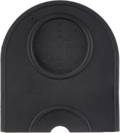 High-Quality Silicone Tamper Mat, Barista Tamping Mat, Black, 14 x 12.5 cm - Image 3