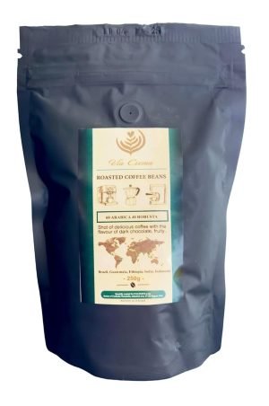 Coffee Beans 250 g, Dark Chocolate,Espresso Roasted Beans Italian Napoli Style Coffee Bean