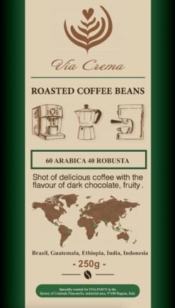 Coffee Beans 250 g, Dark Chocolate,Espresso Roasted Beans Italian Napoli Style Coffee Bean - Image 3