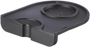 High-Quality Tamper Mat, Silicone Tamper Mat, Barista Tamping Mat, Silicone, Black, 14 x 12.5 cm