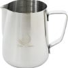 High-quality milk jug, stainless steel, espresso jug, 600 ml, stainless steel milk jug, milk foam jug