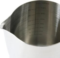 High-quality milk jug, stainless steel, espresso jug, 600 ml, stainless steel milk jug, milk foam jug - Image 3