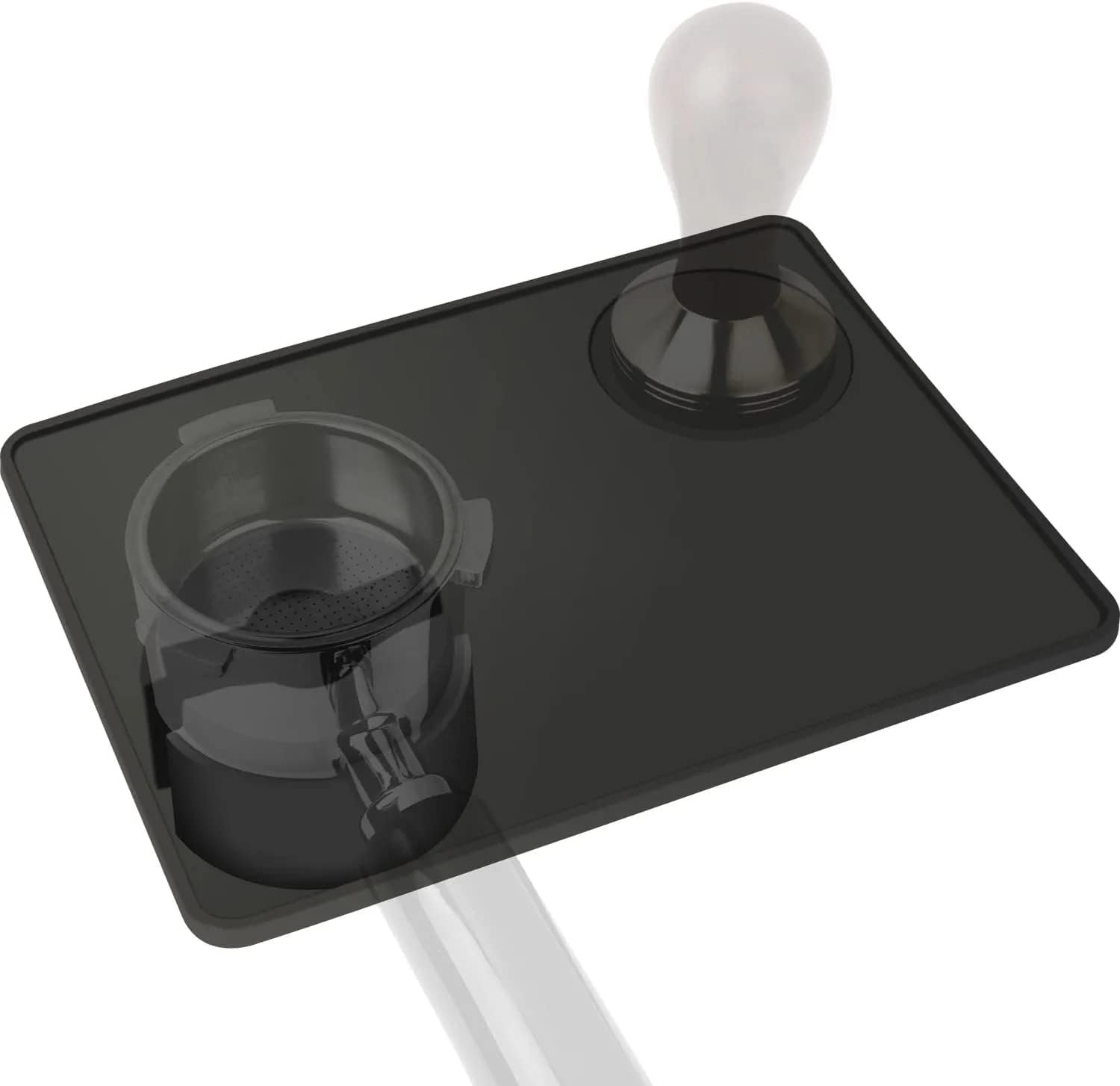 High-Quality Tamper Mat, Silicone Tamper Mat, Barista Espresso Silicone Tamping Mat (20 x 15 cm)