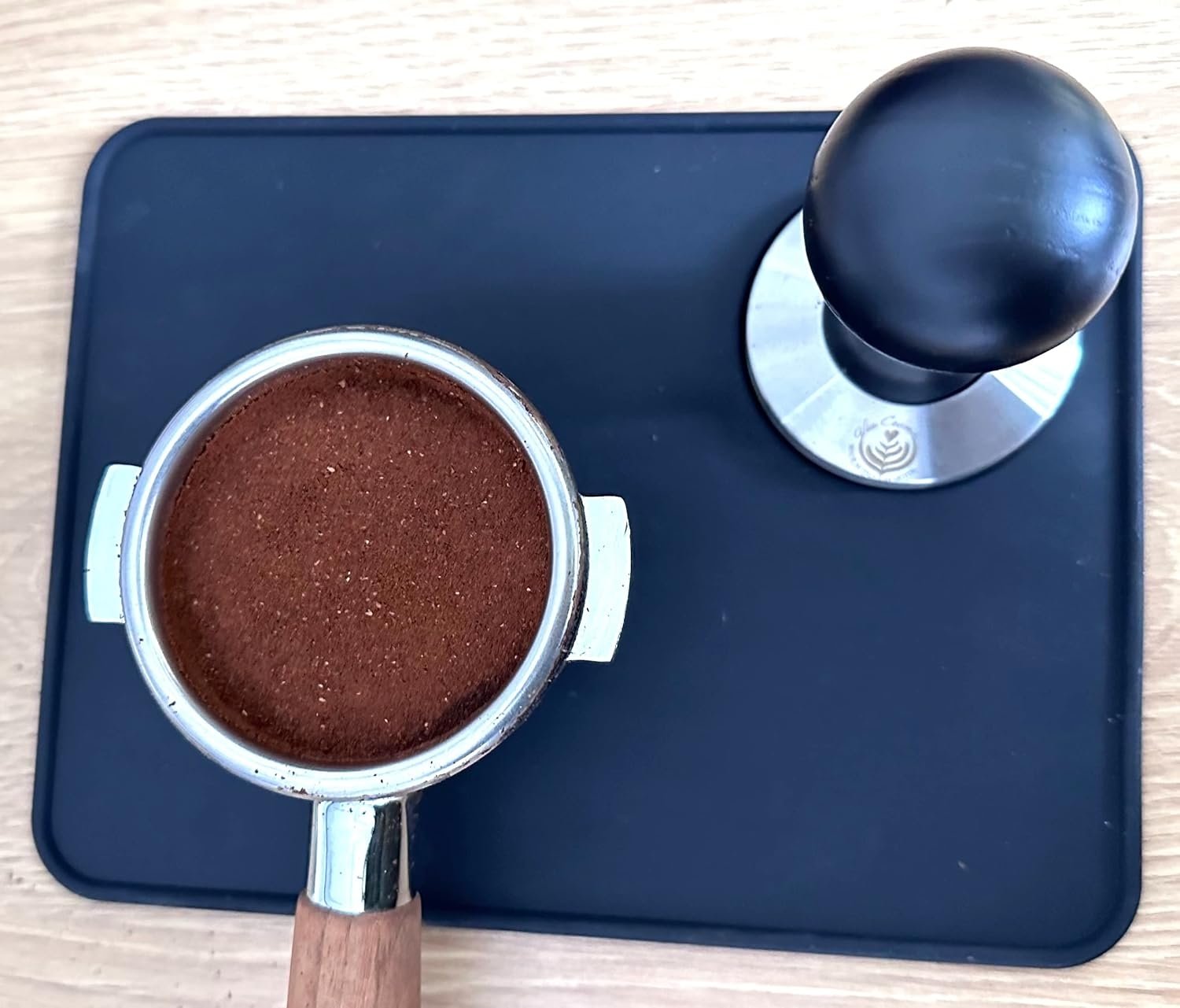 High-Quality Tamper Mat, Silicone Tamper Mat, Barista Espresso Silicone Tamping Mat (20 x 15 cm) - Image 2