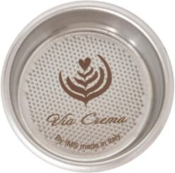 Filter Basket Compatible with 54 mm Breville Sage Espresso Machines Express, Bambino, Bambino Plus, Barista Pro Made In Italy by IMS (26 mm 2 Cups)