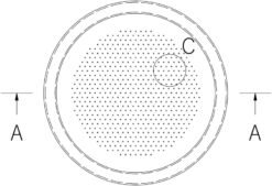 Filter Basket Compatible with 54 mm Breville Sage Espresso Machines Express, Bambino, Bambino Plus, Barista Pro Made In Italy by IMS (28 mm 2 Cups) - Image 4