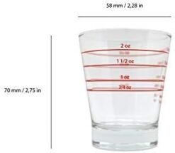 [3 Pieces] Espresso Shot Glass Espresso Measuring Cup - Image 8