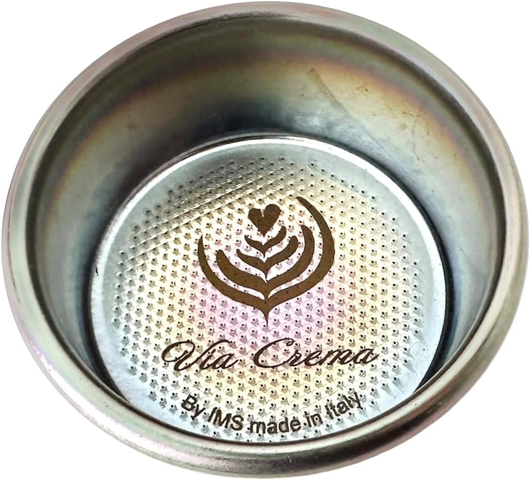 Nanotech Filter Basket Compatible with 54 mm Sage Espresso Machines Express, Bambino, Bambino Plus, Impress, Barista Touch, Infuser, Duo Temp. (1 CUP 8/10gr 23mm)