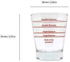 [6 Pieces] Espresso Shot Glass Espresso Measuring Cup - Image 7