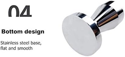 Tamper, Portafilter Tamper, Espresso Tamper, 58 mm, Stainless Steel (Tamper 58 mm) - Image 7