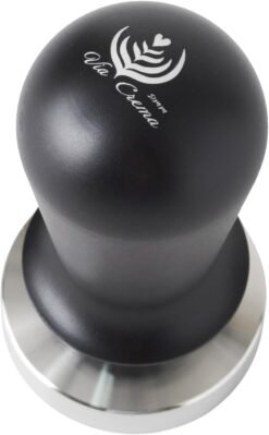 Calibrated Espresso Tamper 51 mm. Portafilter Tamper - With Spring Loaded Flat Stainless Steel Base (Tamper 51 mm) - Image 3