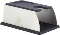 Tamper Station Black Made of Stainless Steel and Silicone for All Tamper Sizes