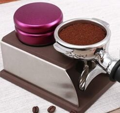 Tamper Station Black Made of Stainless Steel and Silicone for All Tamper Sizes - Image 2