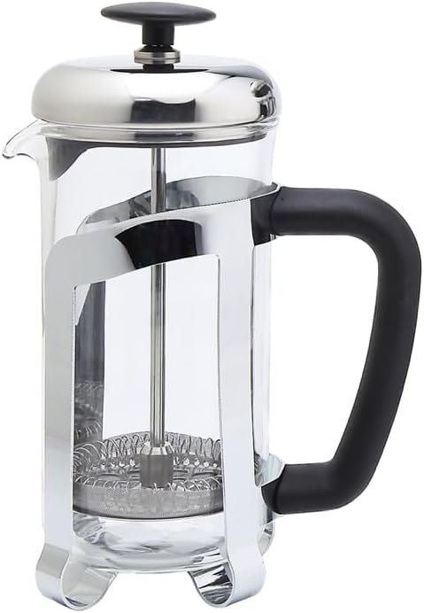 French Press 800/1000 ml Glass/Stainless Steel (Glass, 1000 ml / 34 oz)