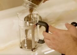 French Press 800/1000 ml Glass/Stainless Steel (Glass, 1000 ml / 34 oz) - Image 4