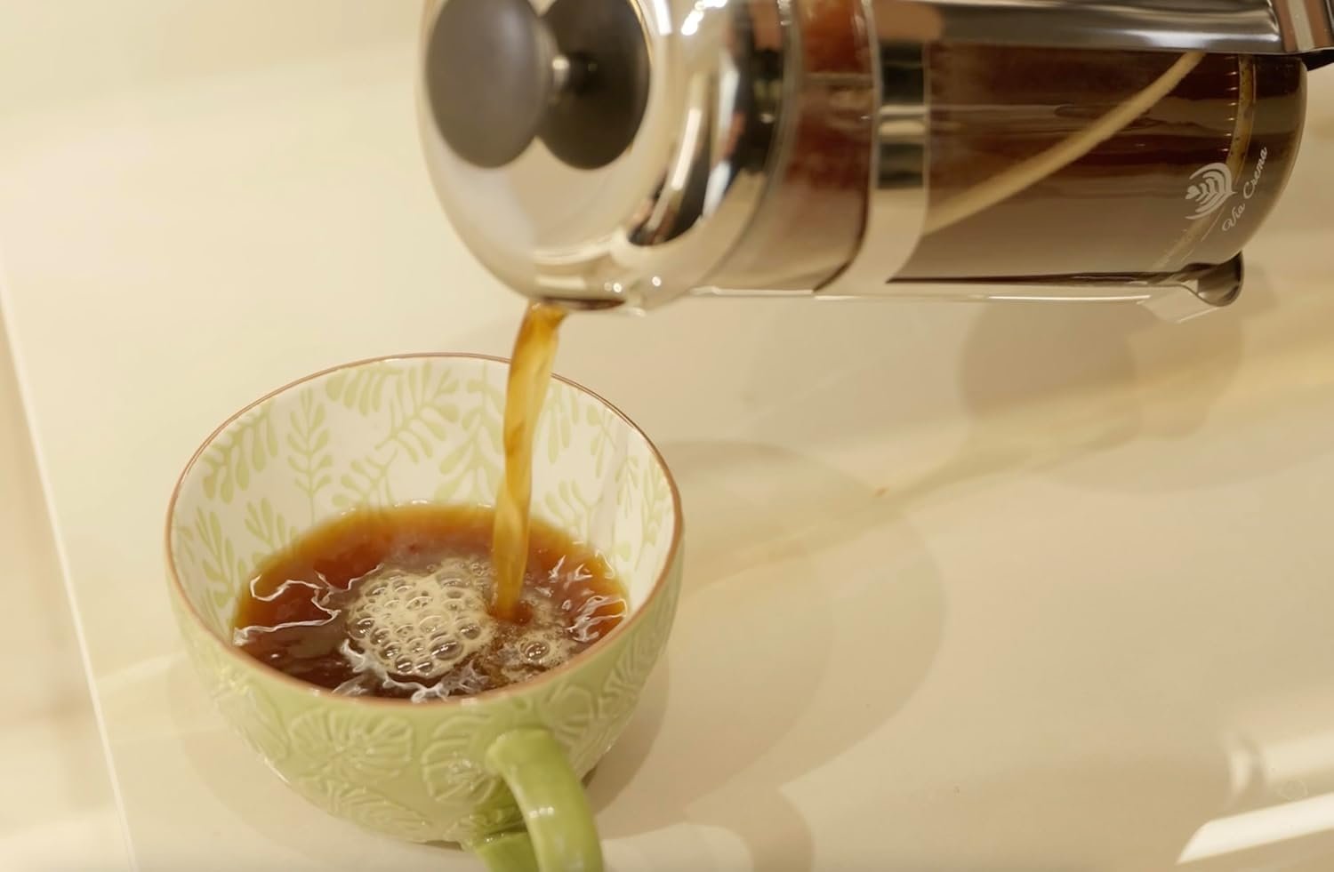 French Press 800/1000 ml Glass/Stainless Steel (Glass, 1000 ml / 34 oz) - Image 7