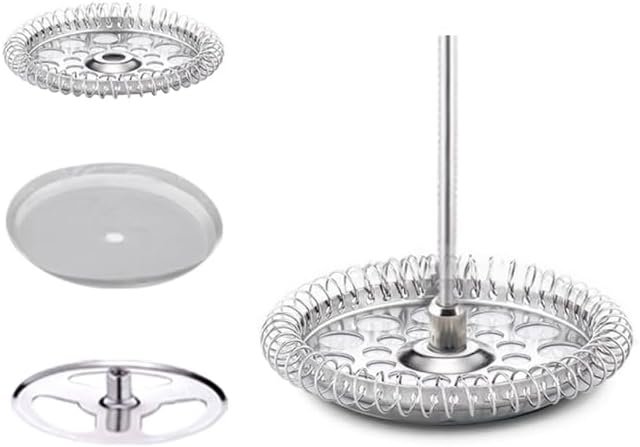 French Press 800/1000 ml Glass/Stainless Steel (Glass, 1000 ml / 34 oz) - Image 8