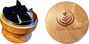 Distributor for Porta-Filter - Stainless Steel and Wood (51 mm)