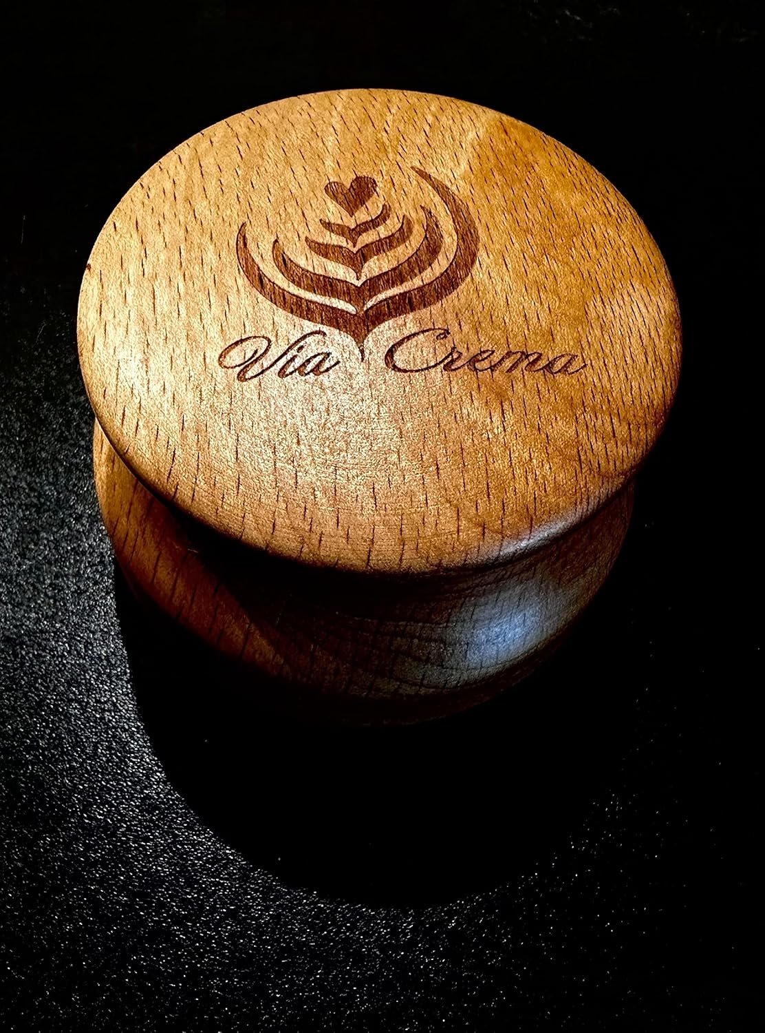 Distributor Espresso Distributor Espresso Leveler for Portafilter - Stainless Steel and Wood (58 mm) - Image 3