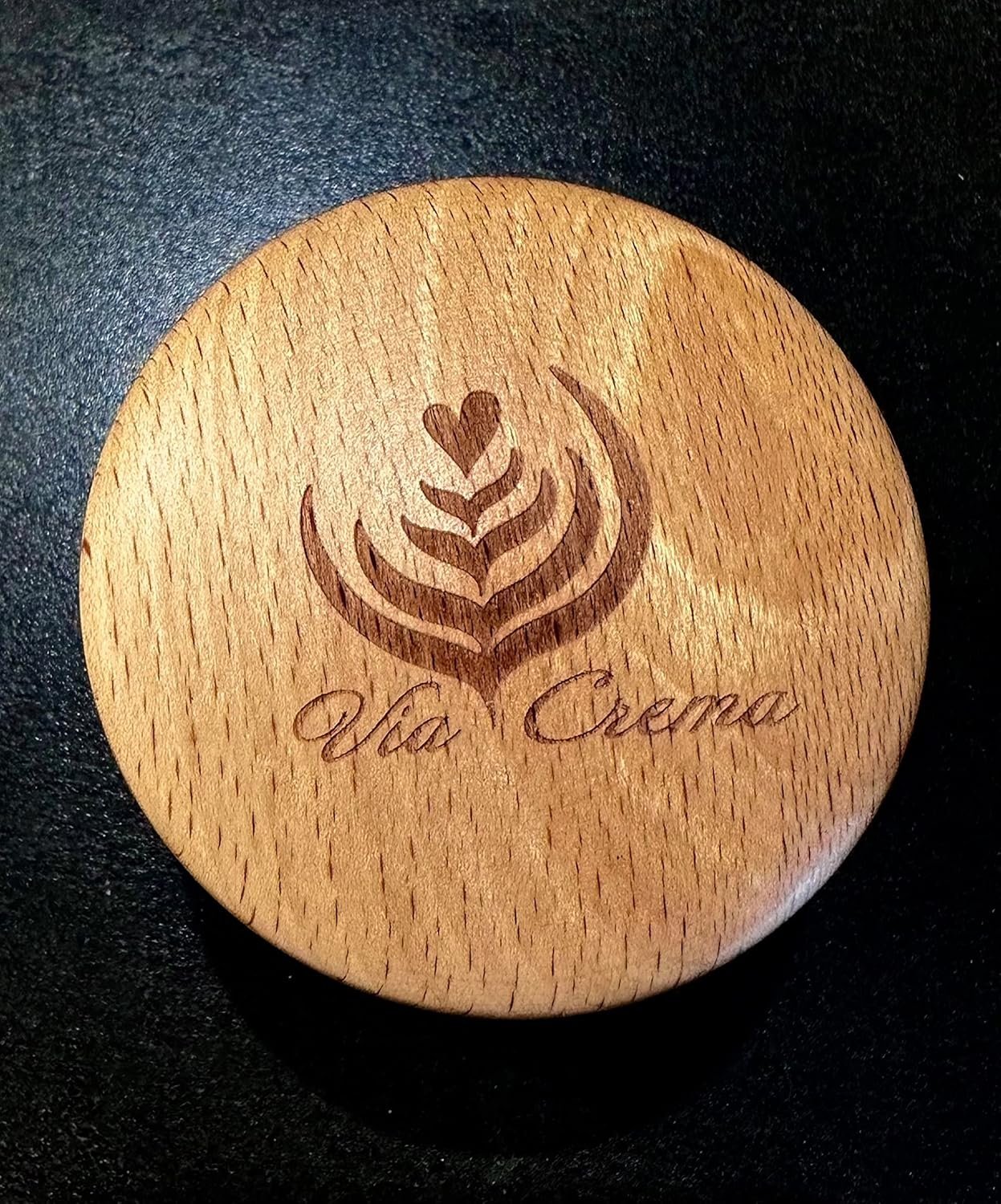 Distributor Espresso Distributor Espresso Leveler for Portafilter - Stainless Steel and Wood (58 mm) - Image 4