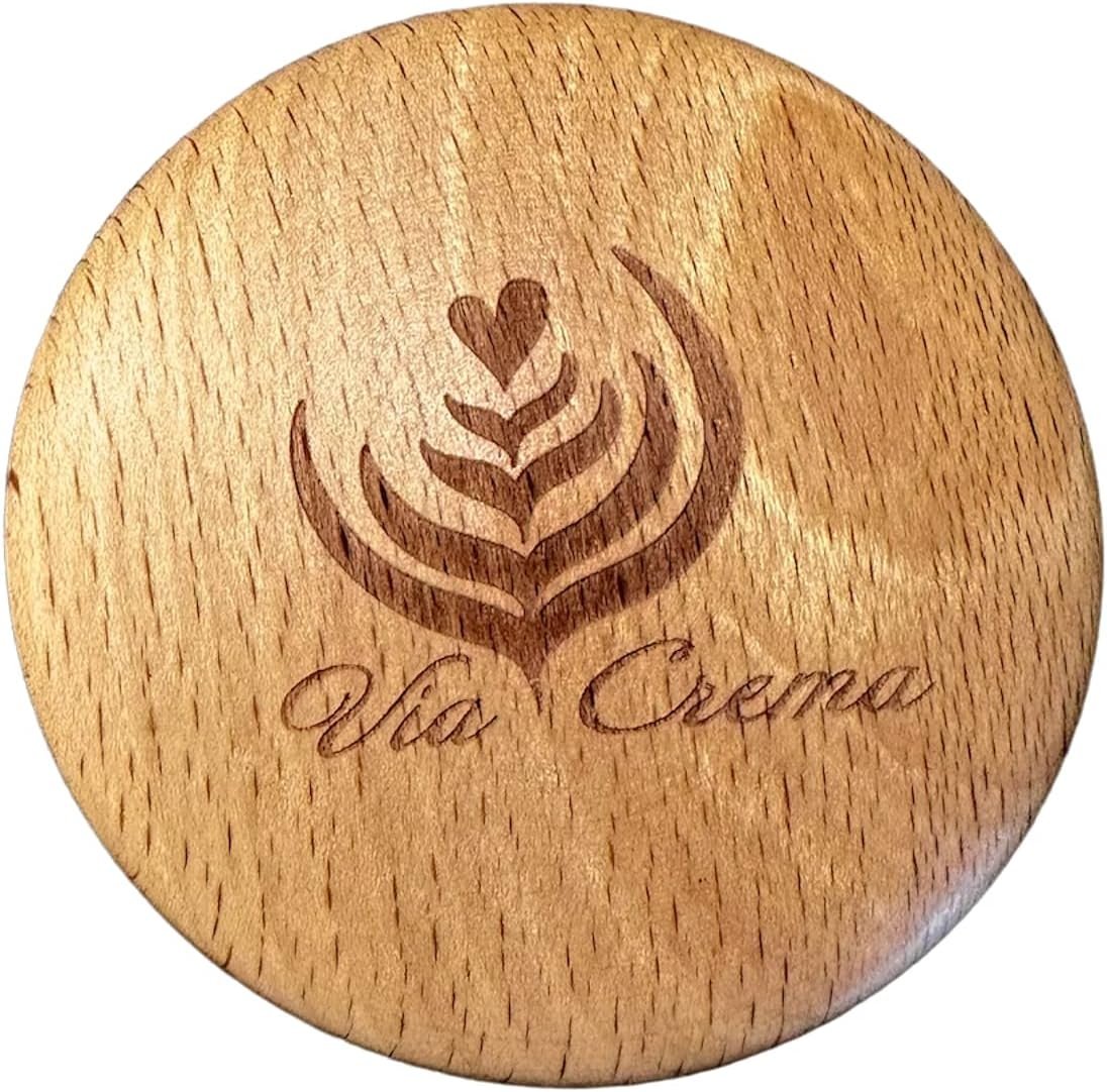 Distributor Espresso Distributor Espresso Leveler for Portafilter - Stainless Steel and Wood (58 mm) - Image 5