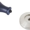 Tamper. Portafilter Tamper. Coffee Tamper, Made in Italy. Coffee Machine, Portafilter Accessories (Blue Marina, 54 mm)