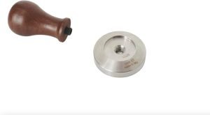 Tamper 51 mm Portafilter Tamper Coffee Tamper Made in Italy by Motta (Tamper 51 mm, Brown)