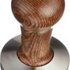 Tamper 54 mm, Portafilter Tamper, Made in Italy by Motta (Tamper 54 mm, Brown)