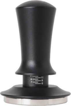 Tamper Coffee Ground Press - Stylish Espresso Stamp as Barista Tamper, Contact Pressure Calibrated | 11.3 kg Contact Pressure (54 mm)
