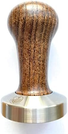 Coffee Tamper 51 mm, Portafilter Tamper, Made in Italy by Motta (Tamper 51 mm, Brown)