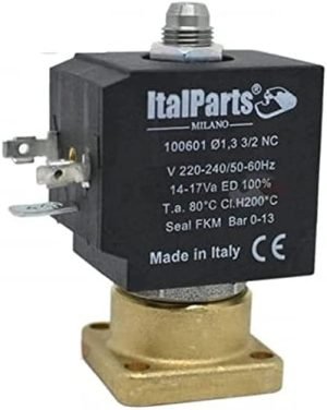 Solenoid Valve, Silvia Rancilio Solenoid Valve 3 Ways 230 V 50/60 Hz Electric Solenoid Valve