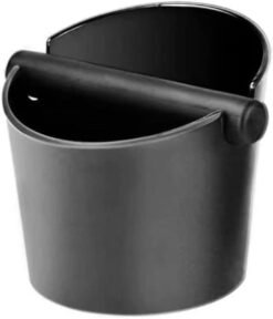 VIA CREMA Abklopfbehälter für Siebträger. Espresso Knock Box 12.5Cm [Medium] Abschlagbehälter für Siebträger. Abschlagbox,