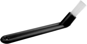 Motta 1610 Reinigungsbürtse für Espressomaschinen, Siebträger und andere Geräte, Schwarz