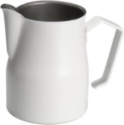 Motta 8007986024503 Europa Milchkännchen, Professional Antihaft 500 ml, Stahl, weiß, 12,5 x 7 x 10,5 cm