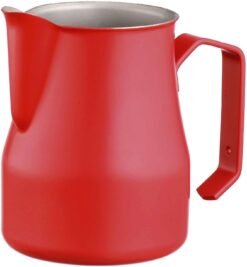 Motta 8007986027757 02775/00 – Sahnekännchen emulgierten, 75 cl, Stahl, rot, 9,5 x 13 x 9,5 cm