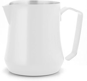 Tulip Milchkännchen Edelstahl 350 ml (weiß)